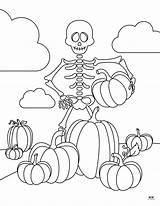 Skeleton Coloring Pages  25 FREE Printabulls sketch template