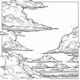 Sky Coloring Pages  Free & Printable sketch template