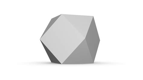 Cuboctahedron - 3D model by paperkawaii [c8719dd] - Sketchfab