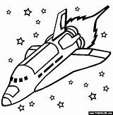 The Space Shuttle Coloring Page  Free Online sketch template