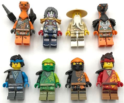 Lego New Minifigures from Set Ninja Dojo Temple 71767 Ninjago Ninja Men ...