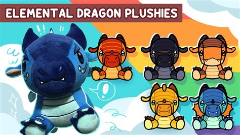 Pledge Levels | Elemental Dragon Plushies - BackerKit