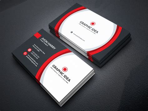 EPS Premium Business Card Design Template · Premium Graphic Design ...