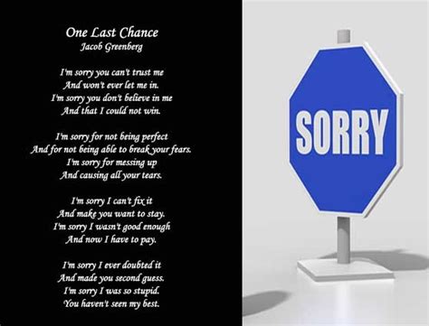 Short Apology Poems | Sorry Poems for Hurting Him / Her