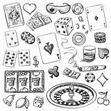 Casino Printable Pages Coloring sketch template