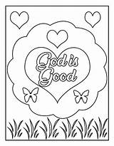 About God Coloring Page Free Printable PDF sketch template