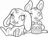 Bunny easter coloring Pages Download And Print For Free sketch template