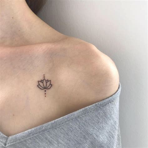 powerful tattoos #Minimalisttattoos | Collar bone tattoo small, Collar ...