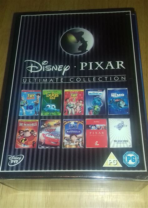 Disney Pixar Collection DVD Box Set Toy Story Finding Nemo | in ...