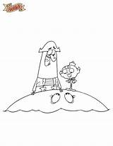 Flapjack And Chowder Coloring Pages sketch template