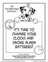 Fire Alarm Coloring Page Pages sketch template
