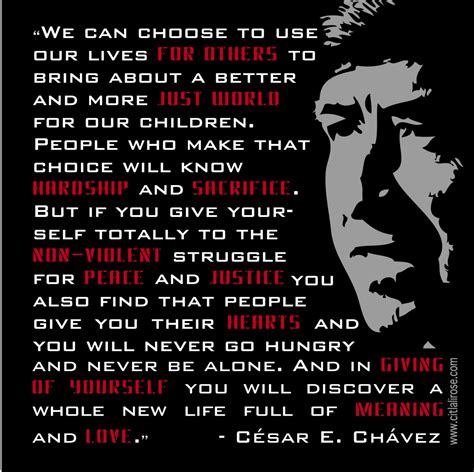 Cesar Chavez Quotes. QuotesGram