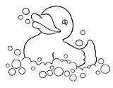 Rubber Duck Coloring Pages sketch template