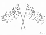 Two Flags Coloring Page Download Printable PDF  Templateroller sketch template