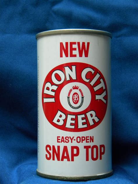 The Brew and Hammer: Iron City- the First Pull Tab Beer Can