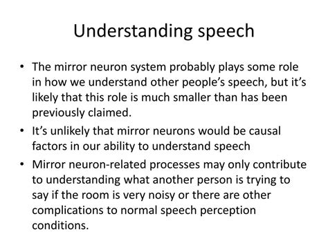 PPT - MIRROR NEURONS PowerPoint Presentation, free download - ID:1921522