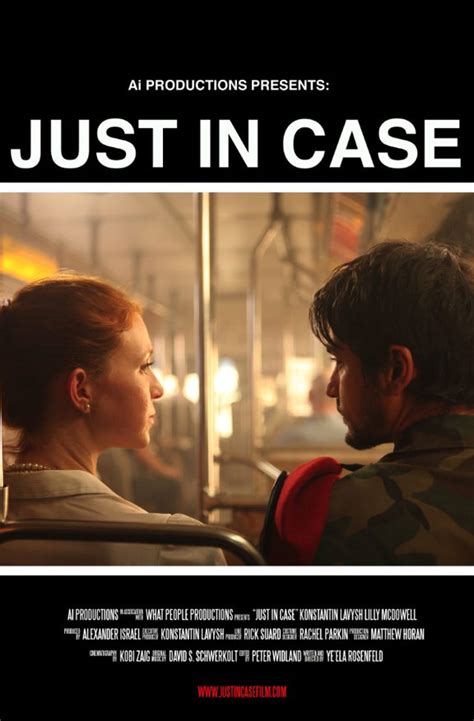 Just in Case (2009) Poster #1 - Trailer Addict