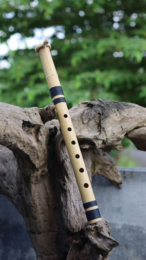 Suling balinese Flute in Medium Size, Handcrafted From Bamboo With Waxed Cotton Binding ...