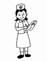 Nurse Coloring Pages Free Printable PDF sketch template