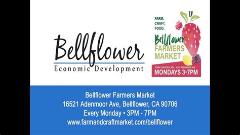 Bellflower Farmers Market Grand Opening at Town Center Plaza - YouTube