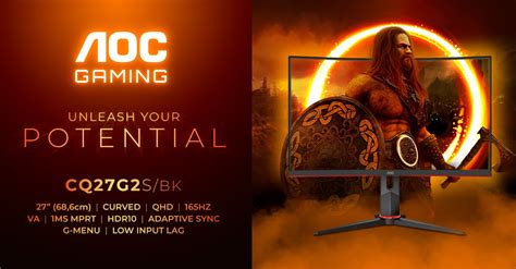 AOC Gaming Reveals 1500R Curved QHD Gaming Monitor - eTeknix