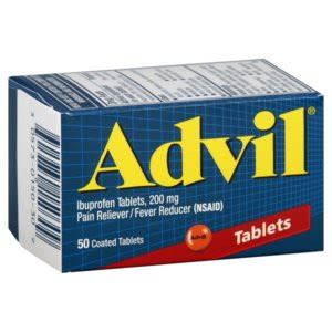 Advil Tablets 50 ct -Catalog - Bob-Bila Distributors