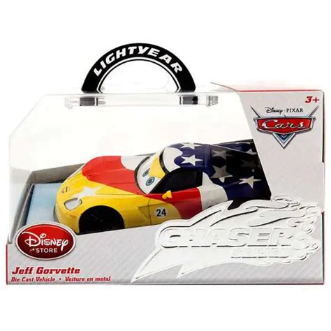 Disney Pixar Cars Cars 2 Jeff Gorvette John Lassetire Exclusive 155 Diecast Car 2-Pack Mattel ...