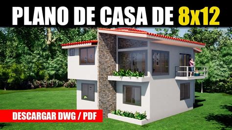 Descargar Planos De Casa De 2 Pisos Y 3 Dormitorios Con Medidas B Dr ...