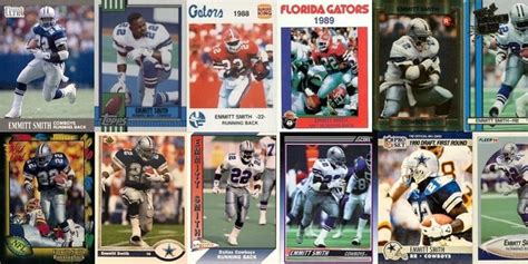 15 Early Emmitt Smith Football Cards Every Serious Collector Needs to ...