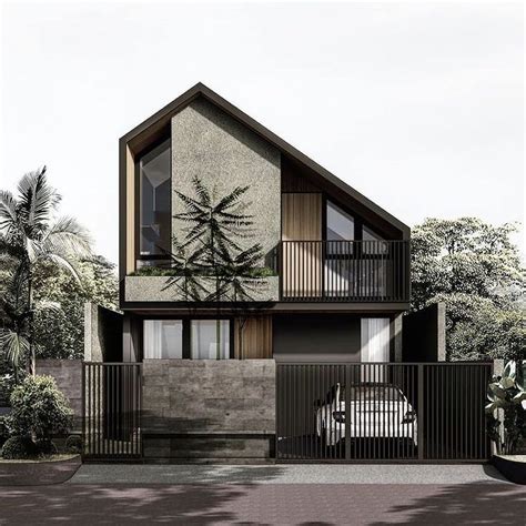 Warna facad in 2022 | Fasad rumah modern, Desain rumah minimalis ...