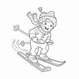 Coloring Page Outline Of Cartoon Boy With Girl Making Snowman Stock  sketch template
