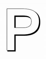 Letter P Coloring Page By Cole Bohrer  TPT sketch template