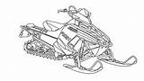 Snowmobiles  Free Coloring Pages sketch template
