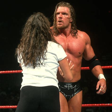 Kurt Angle, Triple H & Stephanie McMahon vs. Test, Albert & Trish ...