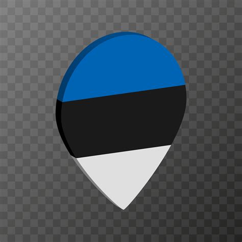 Map pointer with Estonia flag. Vector illustration. 17137828 Vector Art ...