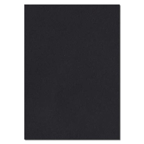 50 Black A4 Sheets | Black | Paper | 297mm x 210mm