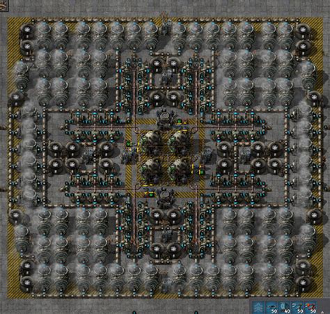 My 4x Nuclear reactor setup : r/factorio