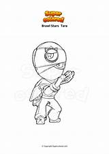 Coloring Page Brawl Stars Dynamike  Supercoloredcom sketch template