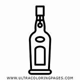 Dibujo De Botella Vino Para Colorear  Ultra Coloring Pages sketch template