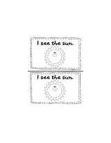 Weather Emergent Reader Book coloring Activity Sight Words  TpT sketch template