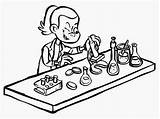 Mad Scientist Coloring Pages sketch template