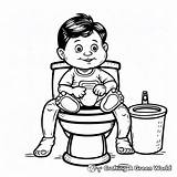 Potty Training Coloring Pages  Free & Printable sketch template