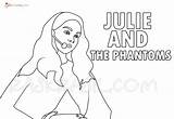 Julie And The Phantoms Coloring Pages Printable  Word Searches sketch template