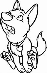 Bolt Dog What Coloring Pages  Wecoloringpagecom sketch template