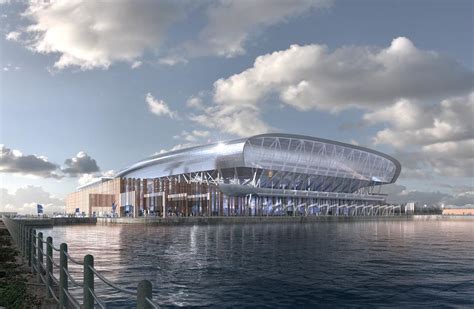 Everton reveal stunning final designs for new Bramley-Moore Dock Stadium as fans are promised ...