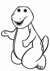 Barneys Simple coloring  Barney Coloring Pages sketch template