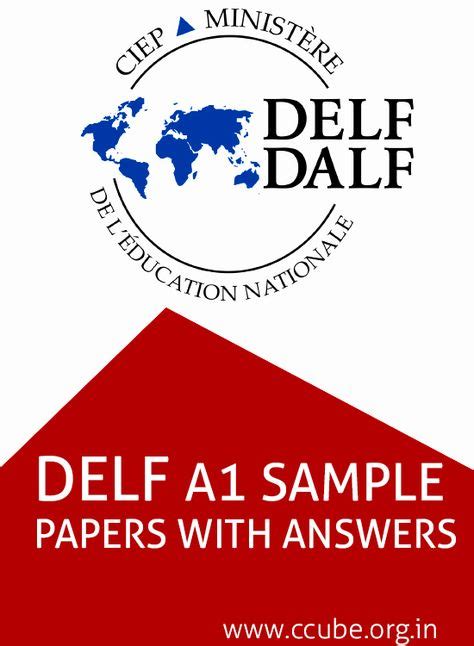 Delf A1 Sample Papers Ciep - examples papers