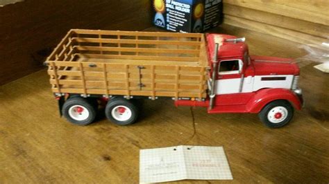 Franklin Mint 1939 Peterbilt Model 260 Stake Truck no box | #1821464131