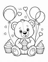 Free Printable Teddy Bear Coloring Pages sketch template