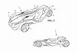 Polaris Slingshot Car Vehicle Sports Gtspirit Coloring Patented  sketch template